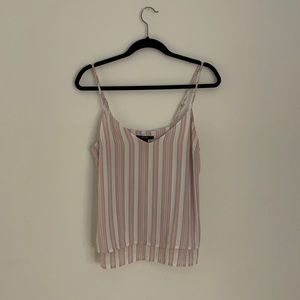 Forever 21 Striped Red White and Blue Tank